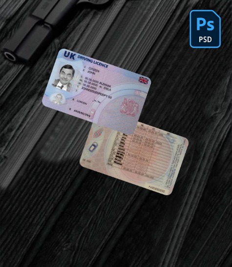 United Kingdom driving license, (after 2021 December-present) PSD